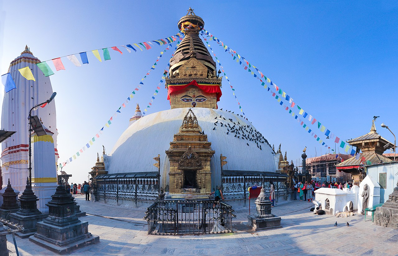 Swayambhunath Monkey Temple near House of Forrest Kathmandu