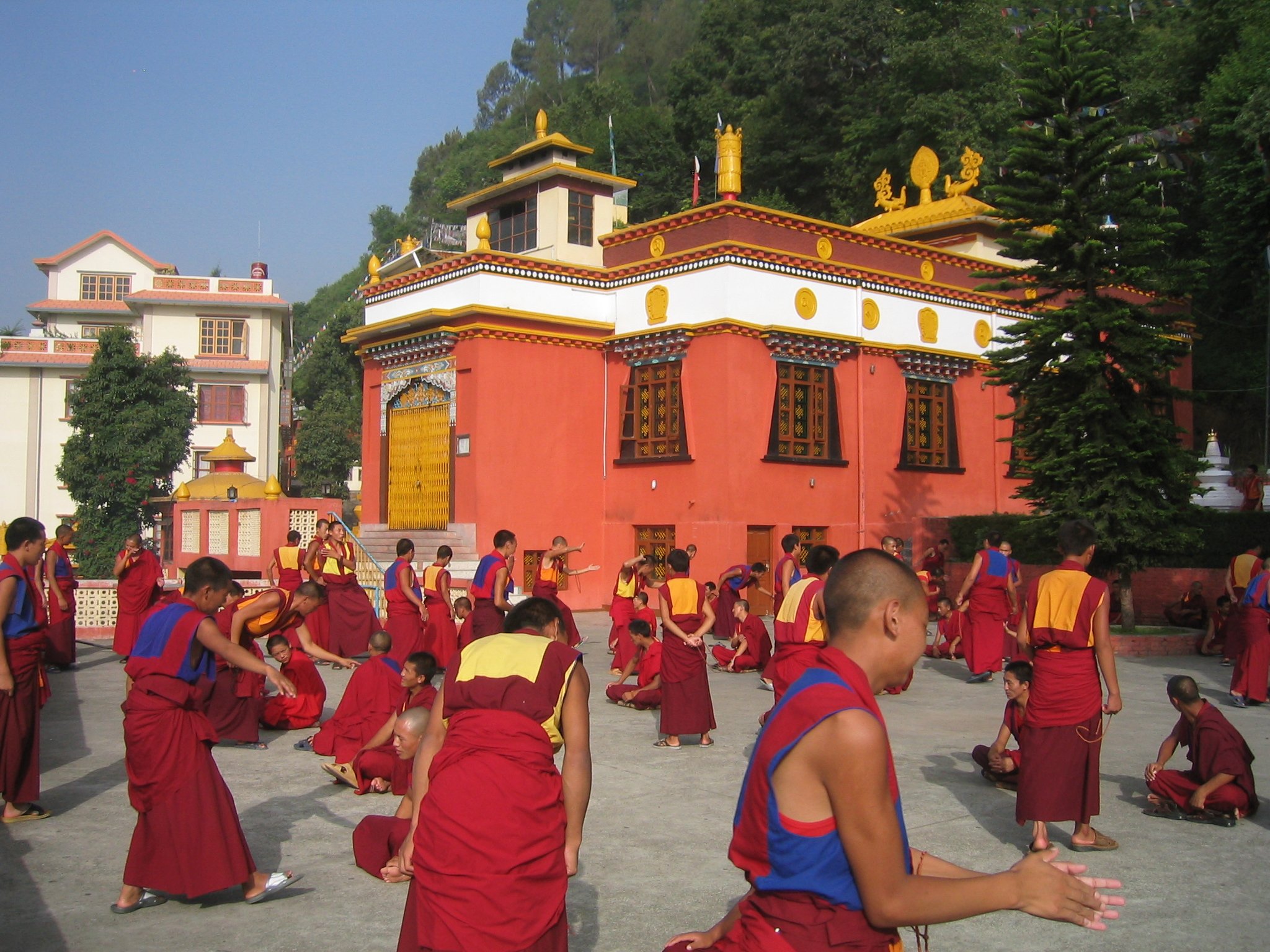 Triten Norbutse Bon Monastery near Nagarjun, Kathmandu