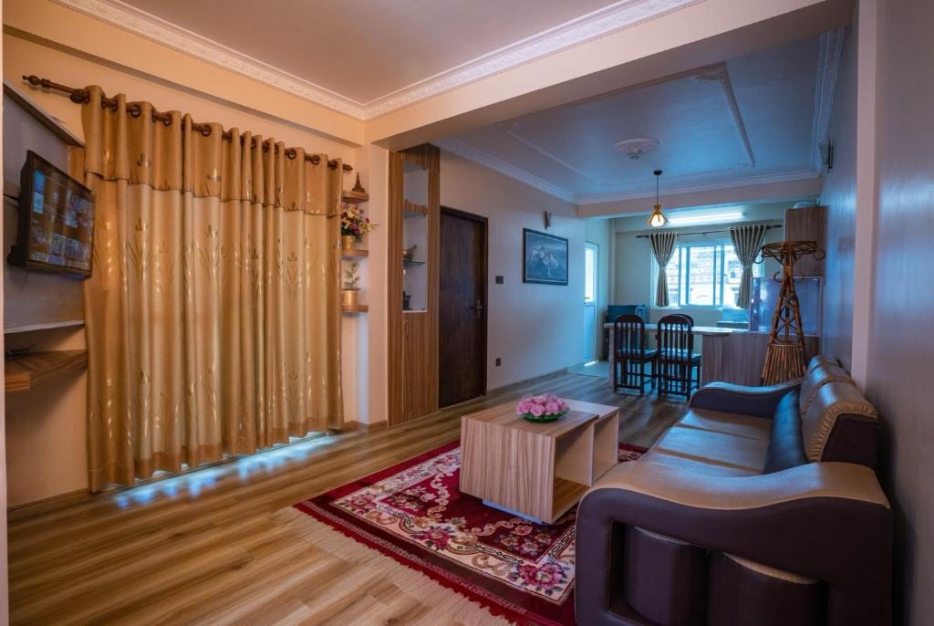 Living Area — Apartment 2 — 1st Floor